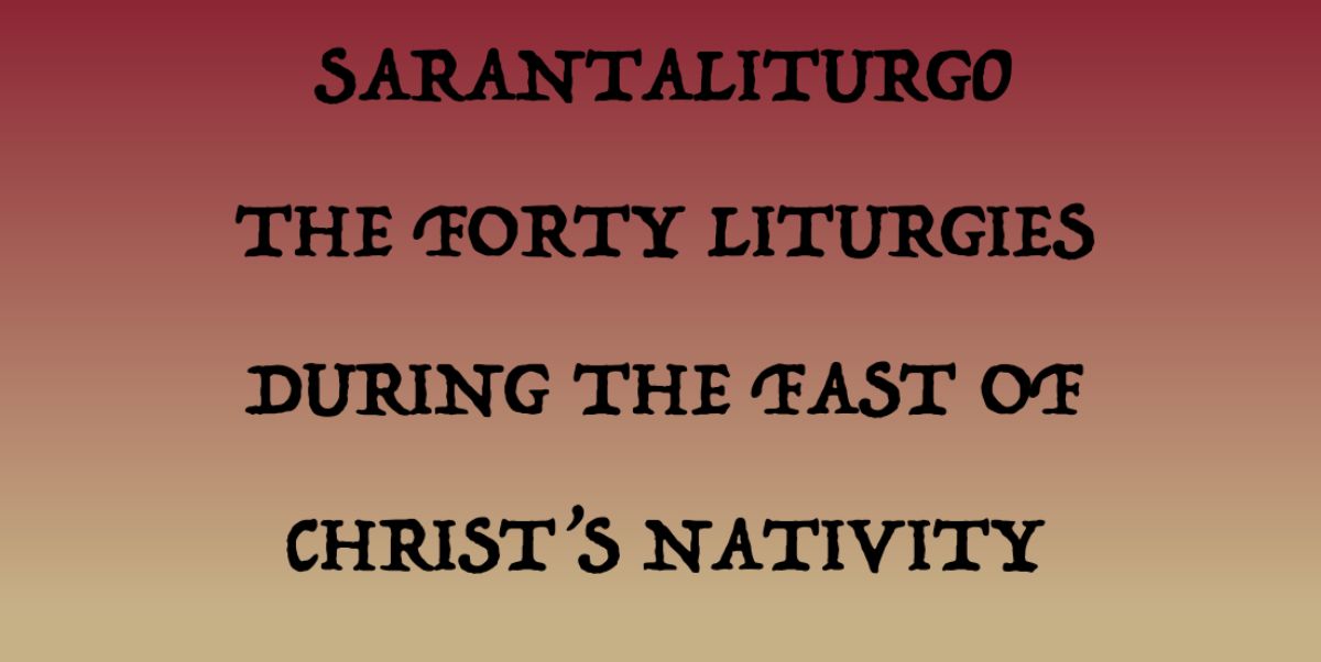 Sarantaliturgo